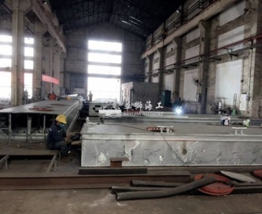 码头项目丨澳门模块化浮箱进入收尾工作