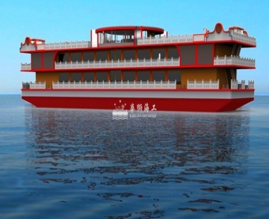 趸船项目丨水上旅游候船码头项目