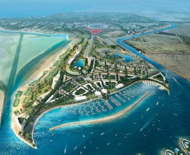 全球顶级的海洋休闲岛开发-阿布扎比亚斯岛