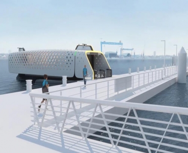 水上公共交通自主型电动渡船概念